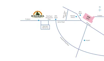 Location of Shyamashish Suraksha Enclave - Image 365824