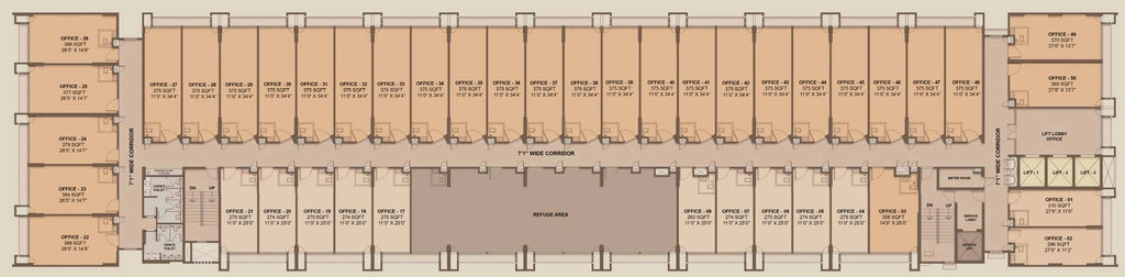 Floor Plan of Lodha Signet 2.0 in Dombivli, Thane - Image 366174
