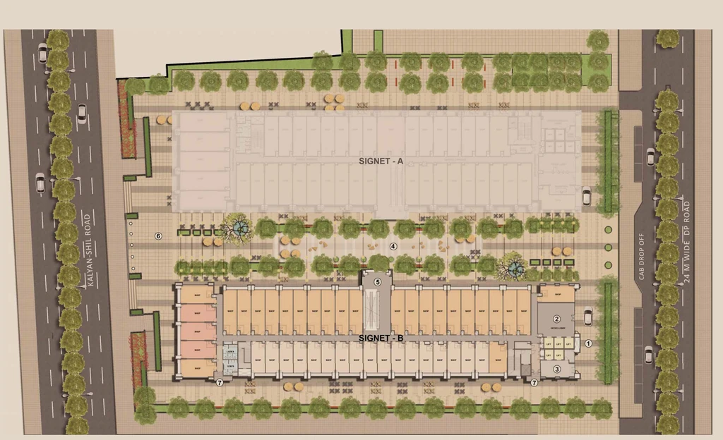 Master Plan of Lodha Signet 2.0 in Dombivli, Thane - Image 366175