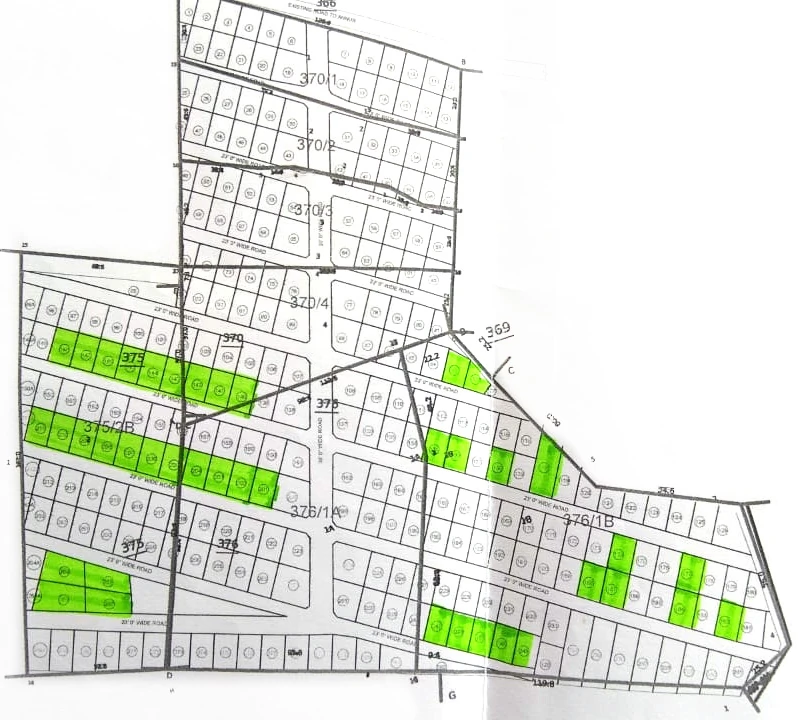 Master Plan of The Green Park in Annur, Coimbatore - Image 366087