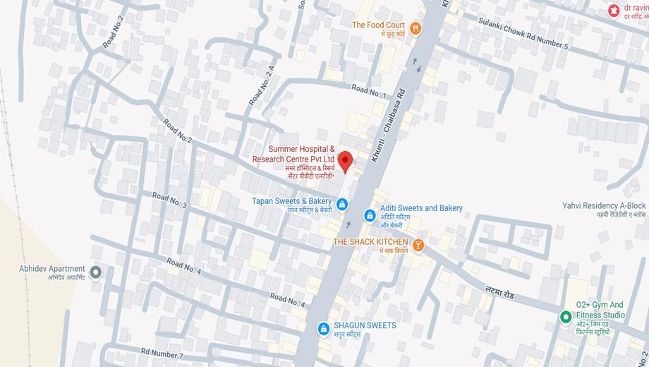 Location of R K Prachi Enclave in Hesag, Ranchi - Image 371178