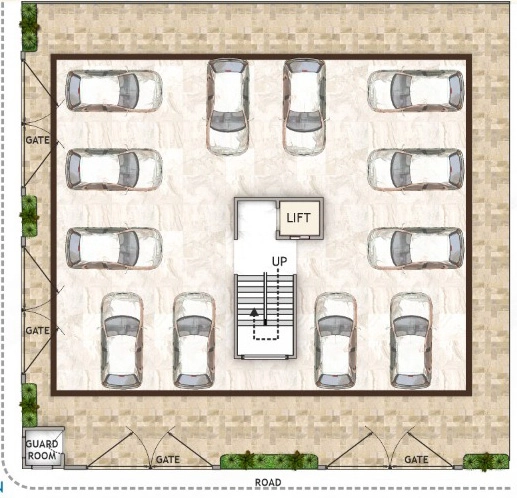 Master Plan of Swaraj Sai Mannat Apartment in New Manish Nagar, Nagpur - Image 366184