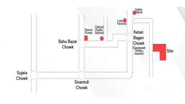 Location of Unno Chitrakoot Apartment - Image 371232