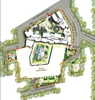 Master Plan of Raymond The Address By GS Bandra in Bandra East, Mumbai - Image 366402