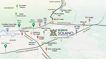 Location of Eldeco Solano Gardens - Image 366380