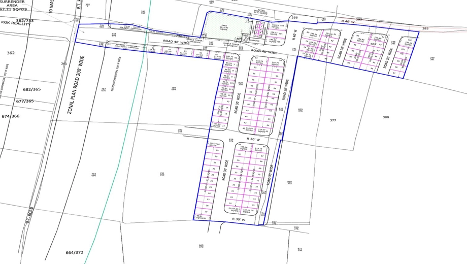 Master Plan of Defined World City Phase 2 in Ajmer Road, Jaipur - Image 366576