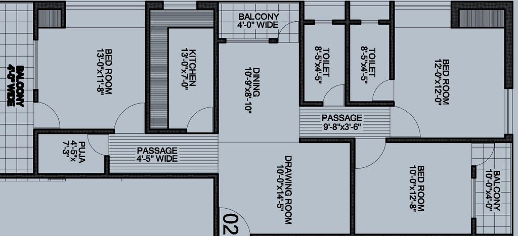 3 BHK Flat in Neel Usha Shree in Hesal, Ranchi - Image 903995