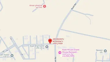 Location of Bhumija Abhimanyu Residency - Image 366700