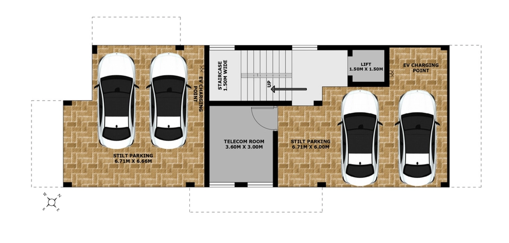Master Plan of Escala Rivercrest in Ribandar, Goa - Image 366933