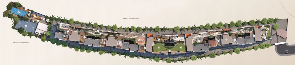 Master Plan of Esson Skyora in Bavdhan, Pune - Image 375536