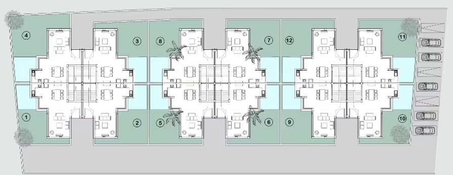 Floor Plan of Vianaar La Risa in Anjuna, Goa - Image 369312