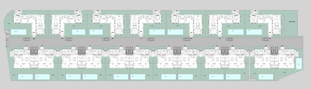Floor Plan of Vianaar La Ribera in Pernem, Goa - Image 369276
