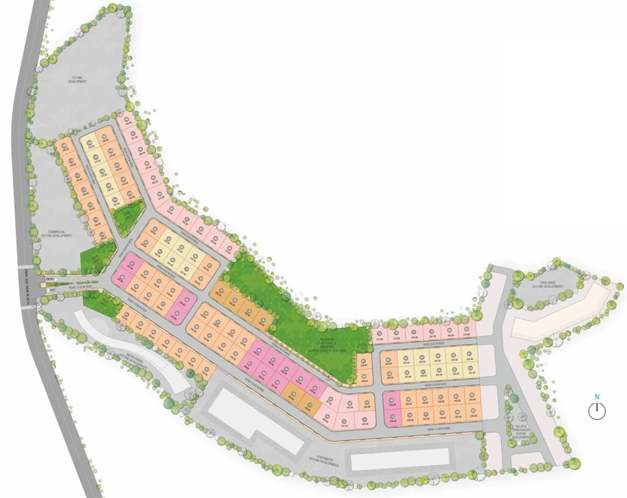 Master Plan of Mohidins Hamlet By The Bay in Dabolim, Goa - Image 368112