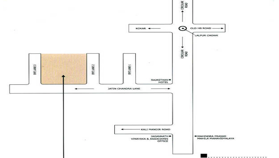 Location of Park Anandmani in Lalpur, Ranchi - Image 371250
