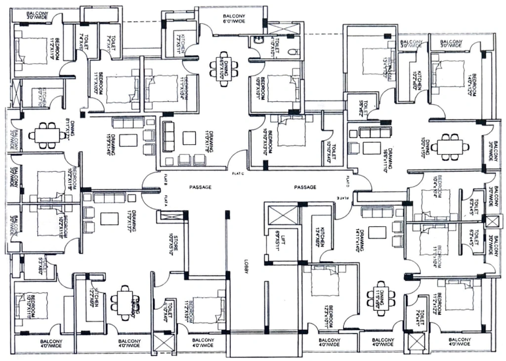 Floor Plan of Bishram Kaushalya Kutir in Namkum, Ranchi - Image 371958