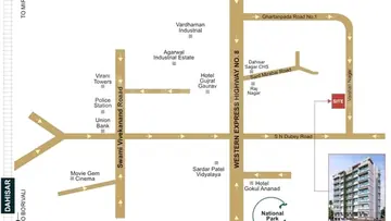 Location of Raj Rameshwaram Apartment - Image 369523