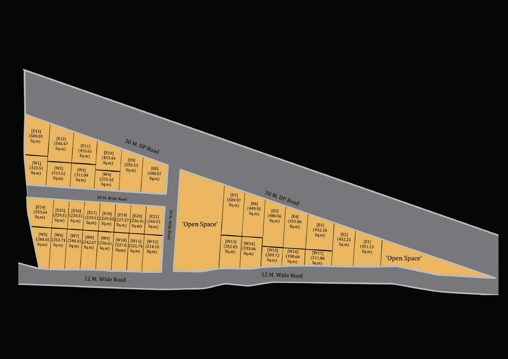 Master Plan of Prozone Palms Elante in Somalwada, Nagpur - Image 369168