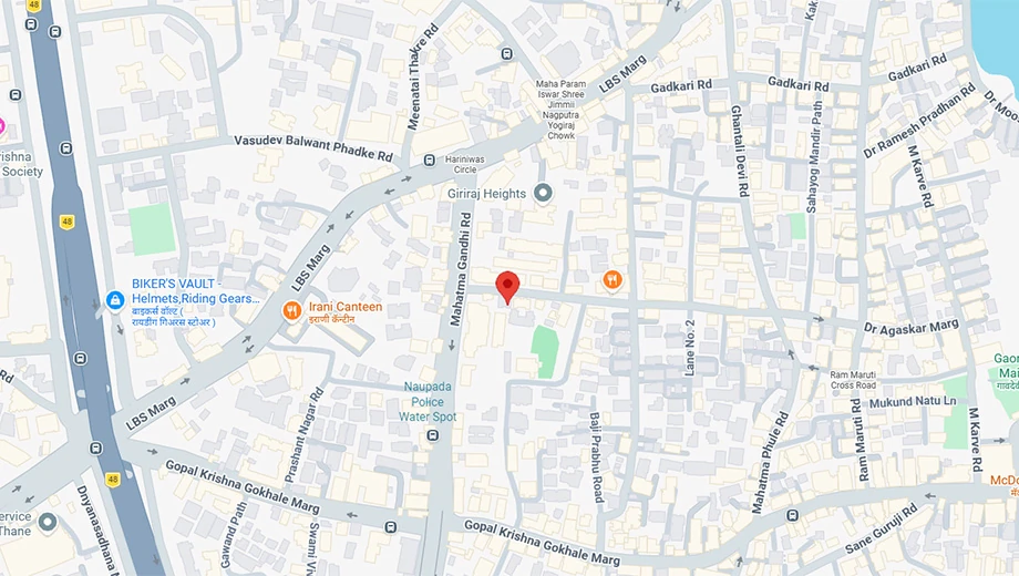 Location of Commercial Aaradhana Navyug CHS in Naupada, Thane - Image 369204