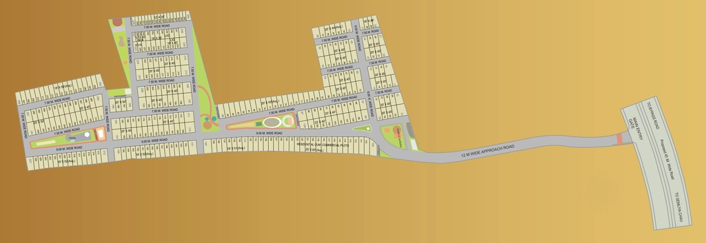 Master Plan of NRC Greens in Kanadia Road, Indore - Image 369221