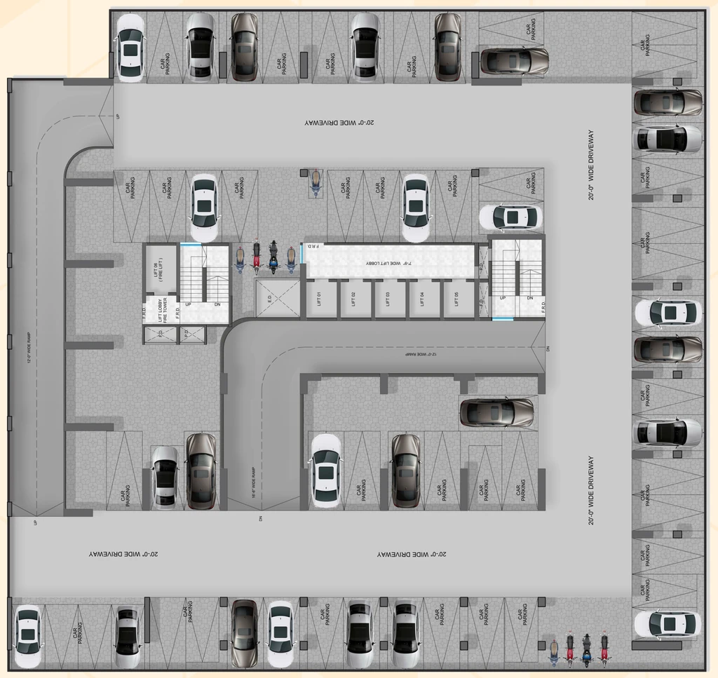 Master Plan of Fenkin 9 Phase 2 in Thane West, Thane - Image 369687