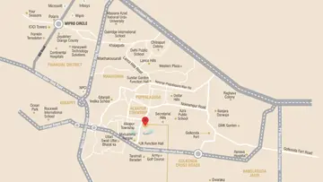 Location of Gangothri Prithvi Towers - Image 369955