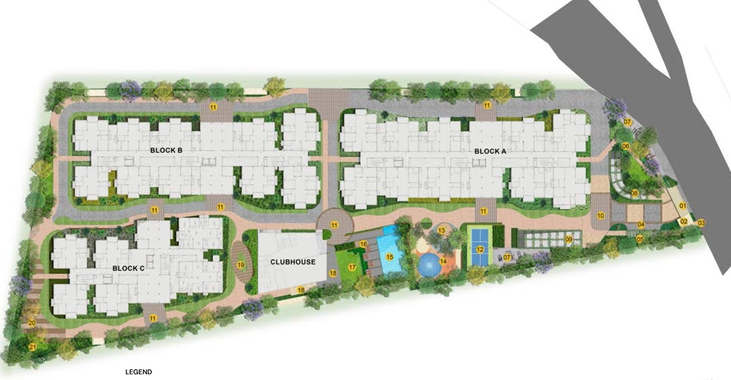 Master Plan of Brigade Enclave in Moti Nagar, Hyderabad - Image 369642