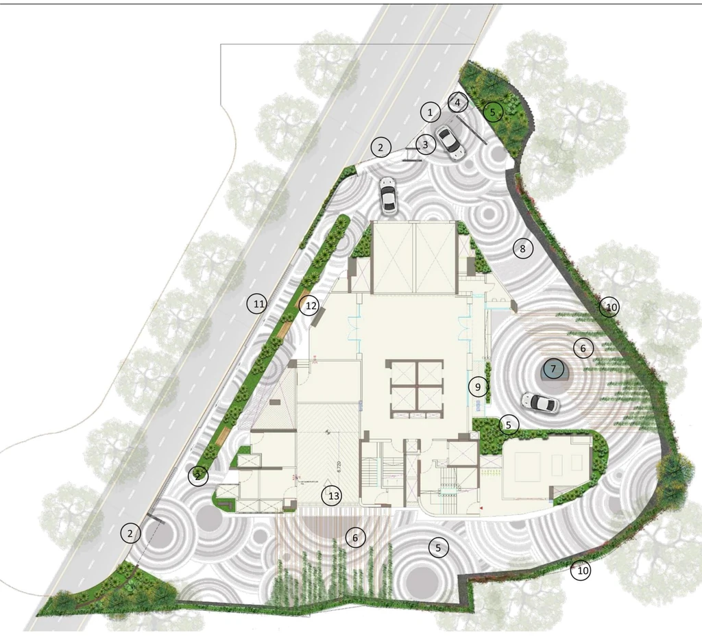Master Plan of Keyheights Rustomjee Cliff Tower in Bandra West, Mumbai - Image 370793