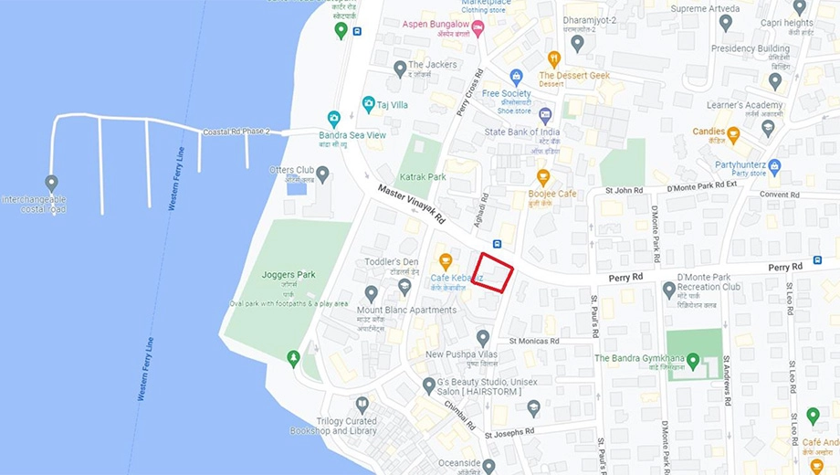 Location of K L Astoria in Bandra West, Mumbai - Image 370754