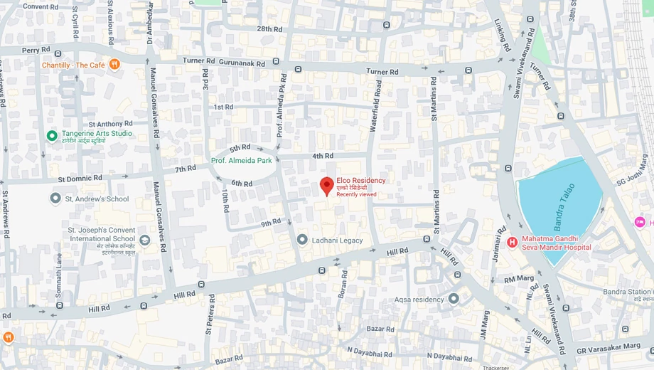 Location of Elco Residency in Bandra West, Mumbai - Image 370699