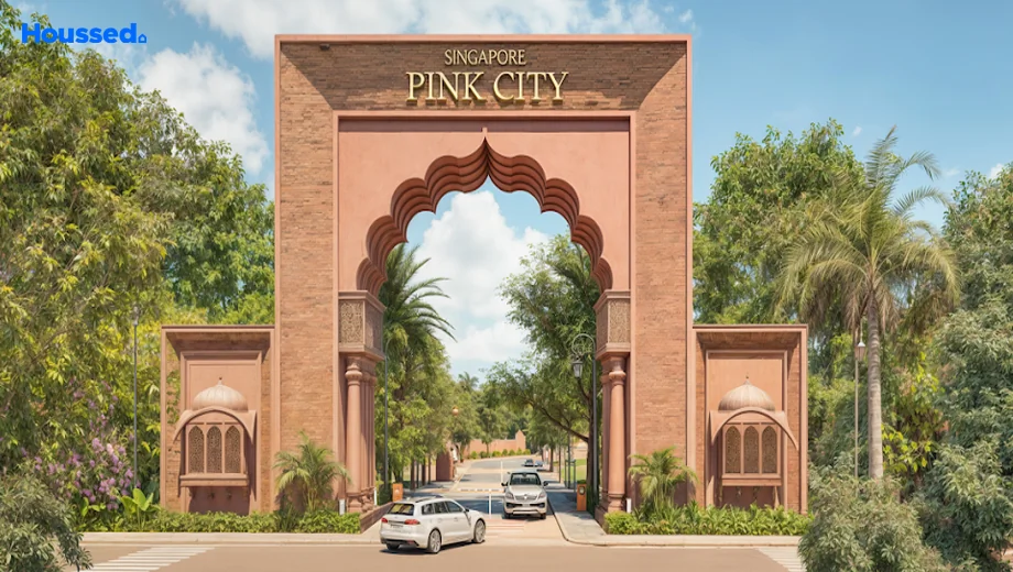 Project Image of Sarthak Singapore Pink City in Mhow, Indore - Image 370260