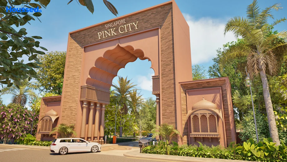 Project Image of Sarthak Singapore Pink City in Mhow, Indore - Image 370259