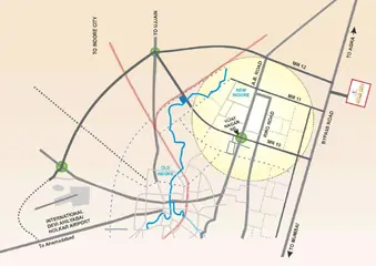 Location of Sarthak Singapore Gold City - Image 370327