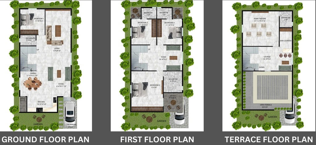 5 BHK House/Villa in Celebrity MS Gardenia in Chandapura, Bangalore - Image 903579