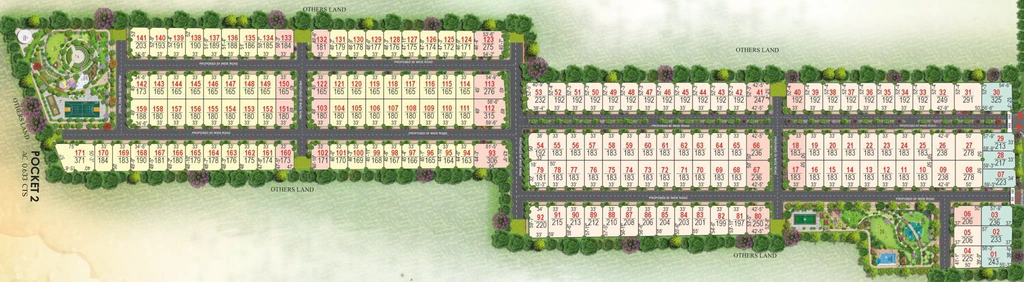 Master Plan of SVS Indraprastha in Yadagirigutta, Hyderabad - Image 370470