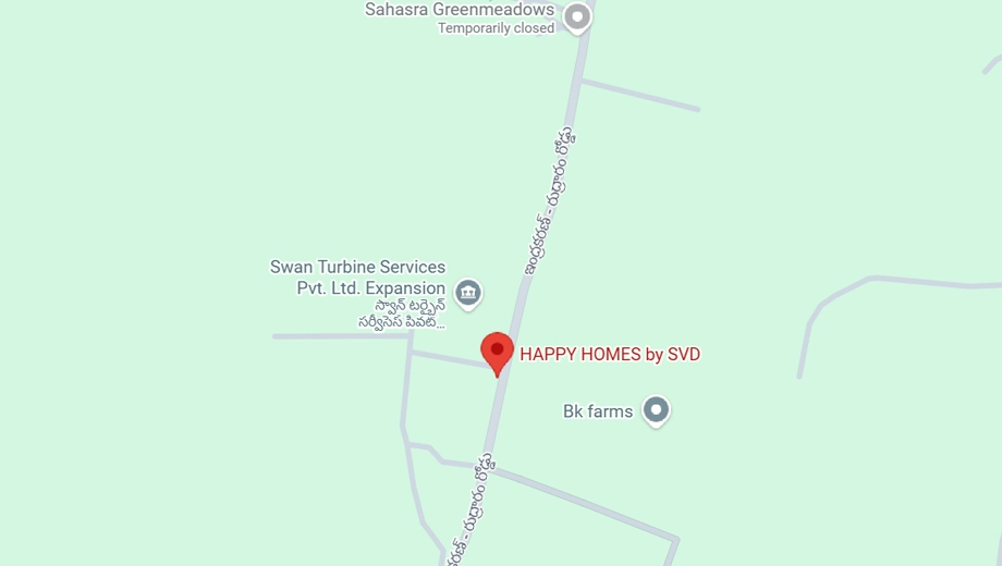Location of SSVPD Happy Homes in Kandi, Hyderabad - Image 370474