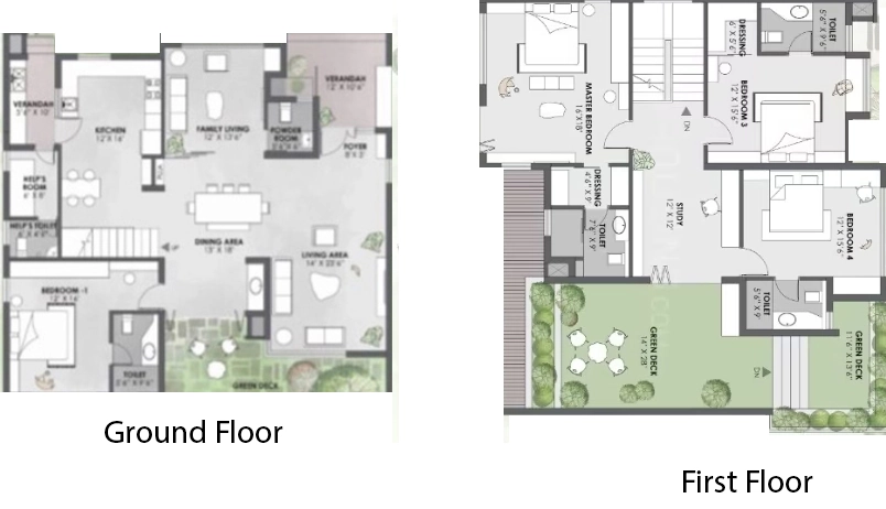 4 BHK House/Villa in GTB Republic Of Nature in ECR, Chennai - Image 903728
