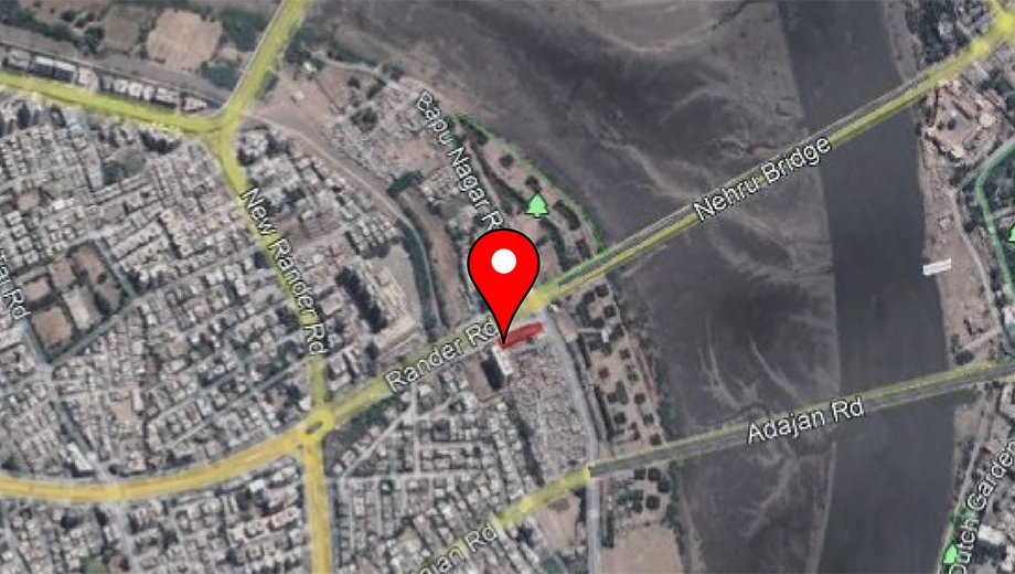 Location of A R Business Bay Center in Adajan, Surat - Image 370662