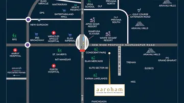 Location of Ashiana Aaroham - Image 370920