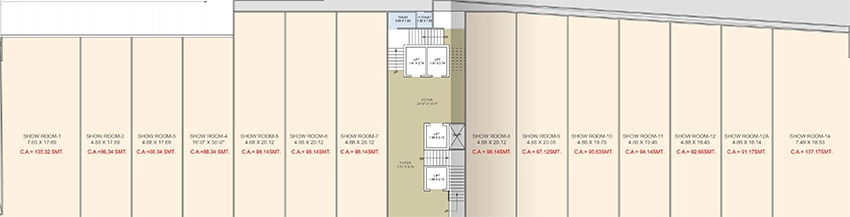 Floor Plan of Anand Vision in Adajan, Surat - Image 370783
