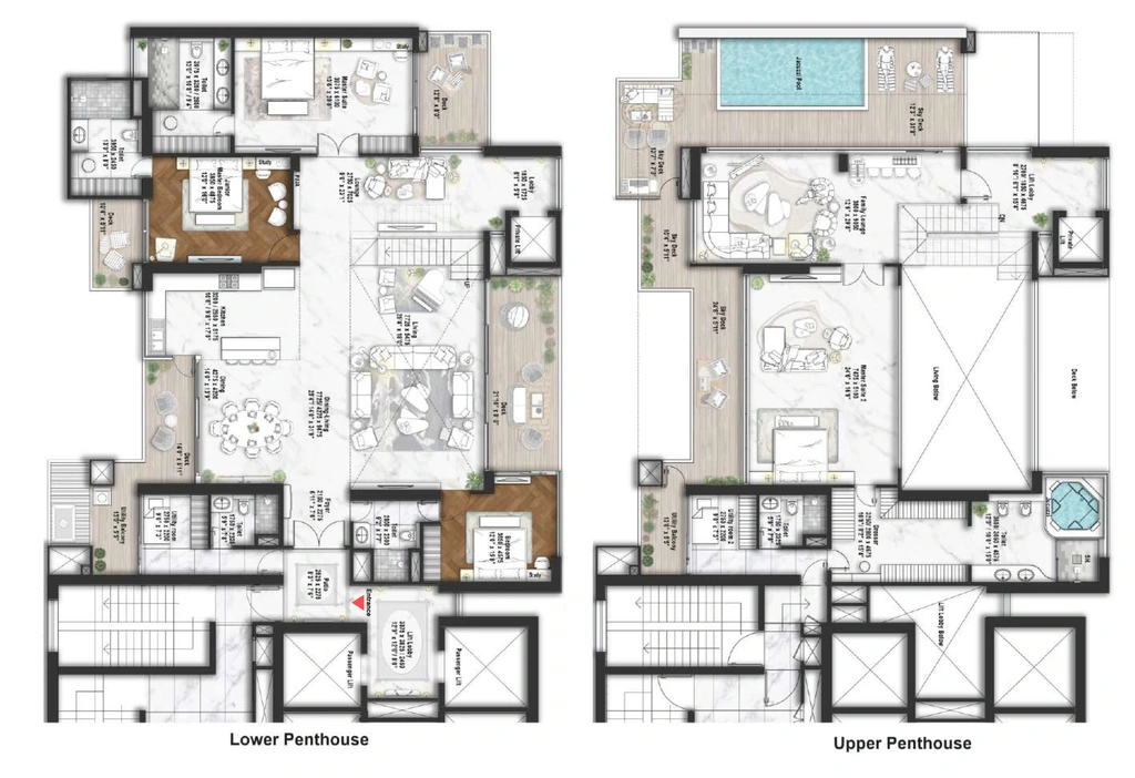 4 BHK Penthouse in Elan the Statement in Sector 49, Gurgaon - Image 903897