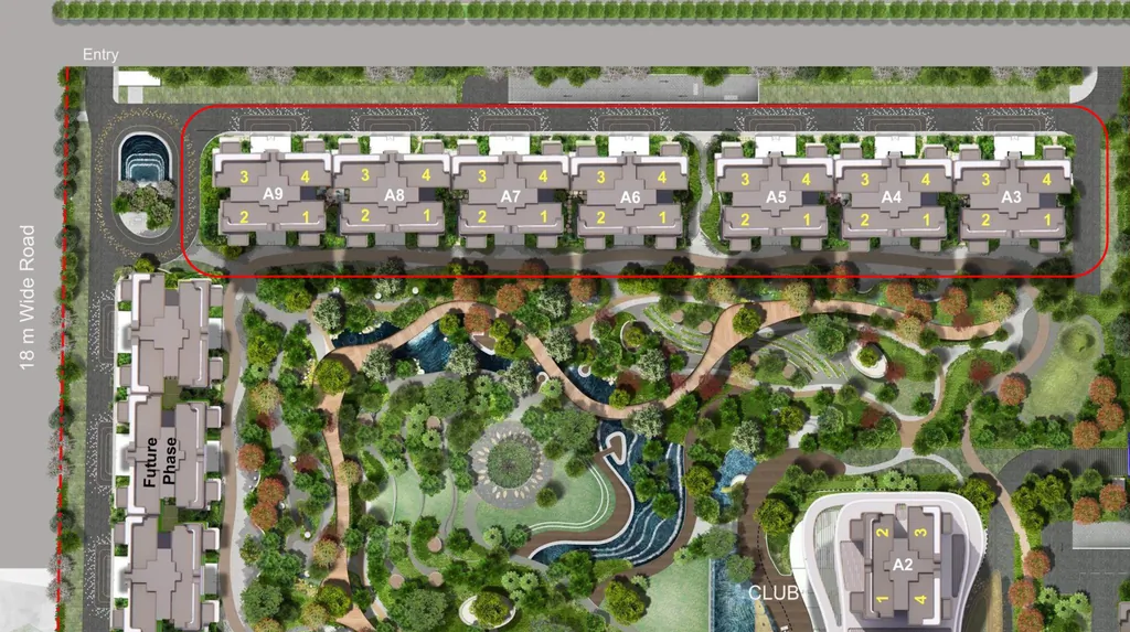 Master Plan of M3M Forestia West in Manesar, Gurgaon - Image 370993