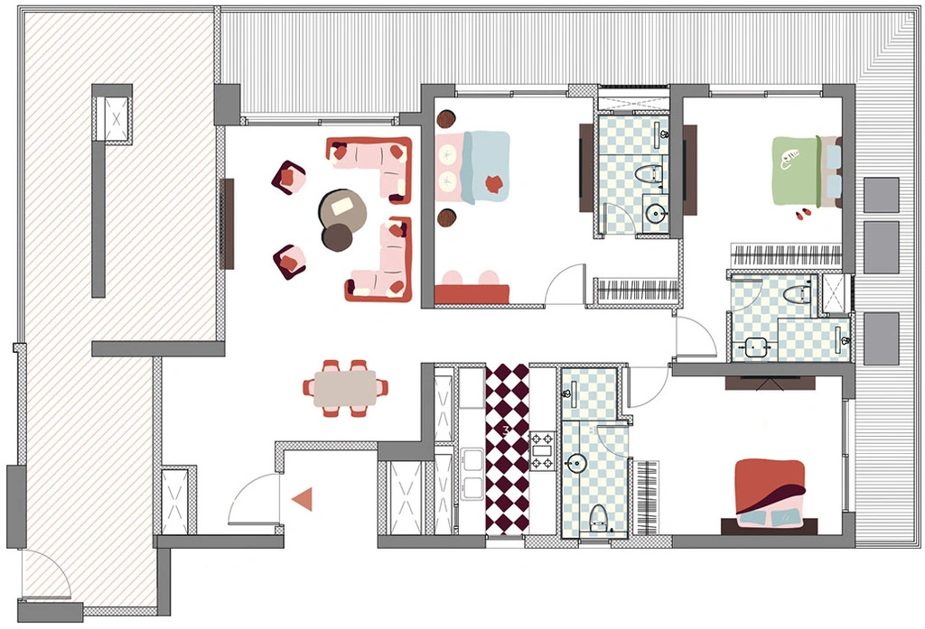 3 BHK Flat in Max Estate 361 in Sector 36 A, Gurgaon - Image 903916
