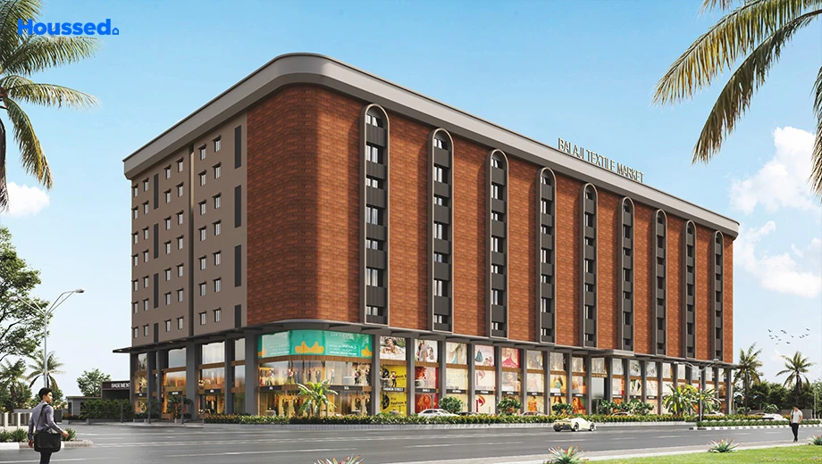 Project Image of Balaji Textile Market in Punagam, Surat - Image 370868