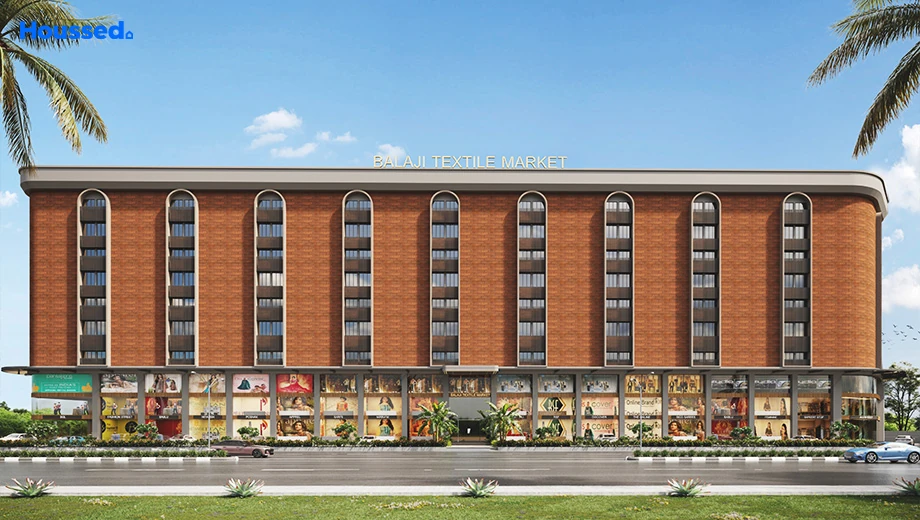 Project Image of Balaji Textile Market in Punagam, Surat - Image 370867