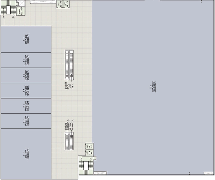 Floor Plan of Busy Be Mall in Bardoli, Surat - Image 370958