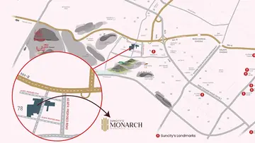 Location of Suncity Monarch Residences - Image 371065