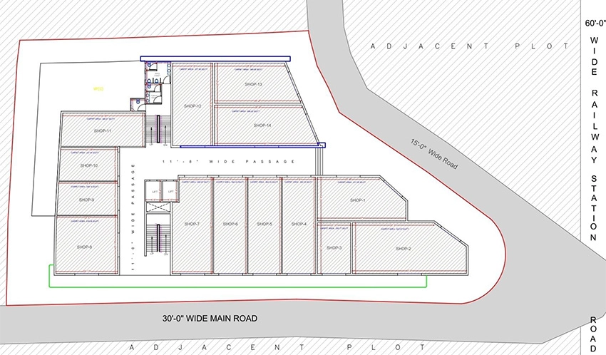 Master Plan of Dharmraj BR Square in Bardoli, Surat - Image 371012