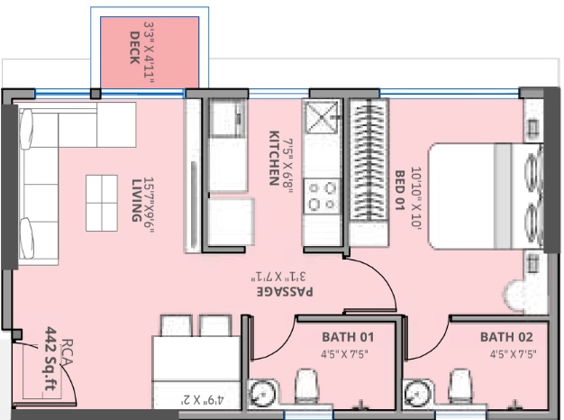 1 BHK Flat in Shraddha Pratham in Borivali East, Mumbai - Image 904059