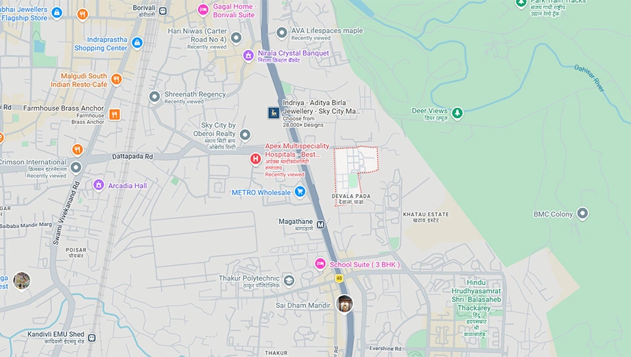 Location of Shraddha Pratham in Borivali East, Mumbai - Image 371357