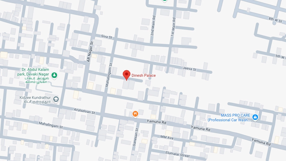 Location of Acacia Hi Tech City in Kundrathur, Chennai - Image 371109